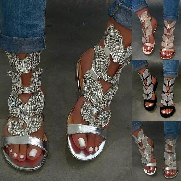 rhinestone women sandals summer soft-slip non-slip sandalias foam sole durable butterfly ladies beach shoes, Black
rhinestone women sandals summer soft-slip non-slip sandalias foam sole durable butterfly ladies beach shoes, Black