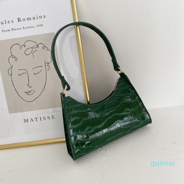 2021 autumn crocodile pattern underarm bag new bags female popular one-shoulder bag small crowd women bags 4454
2021 autumn crocodile pattern underarm bag new bags female popular one-shoulder bag small crowd women bags 4454