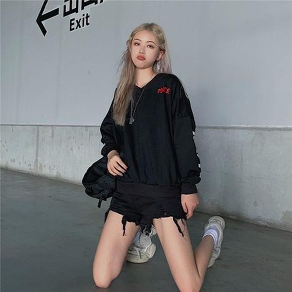 women's hoodies & sweatshirts 3 size m-xl thin letter printing o-neck loose street female black casual long sleeve women sweatshirt
women's hoodies & sweatshirts 3 size m-xl thin letter printing o-neck loose street female black casual long sleeve women sweatshirt
