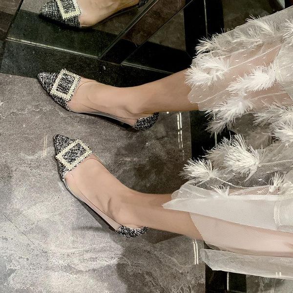 dress shoes 2021 pumps stiletto kitten heels pvc party high women wedding pointed toe sandals for, Black
dress shoes 2021 pumps stiletto kitten heels pvc party high women wedding pointed toe sandals for, Black