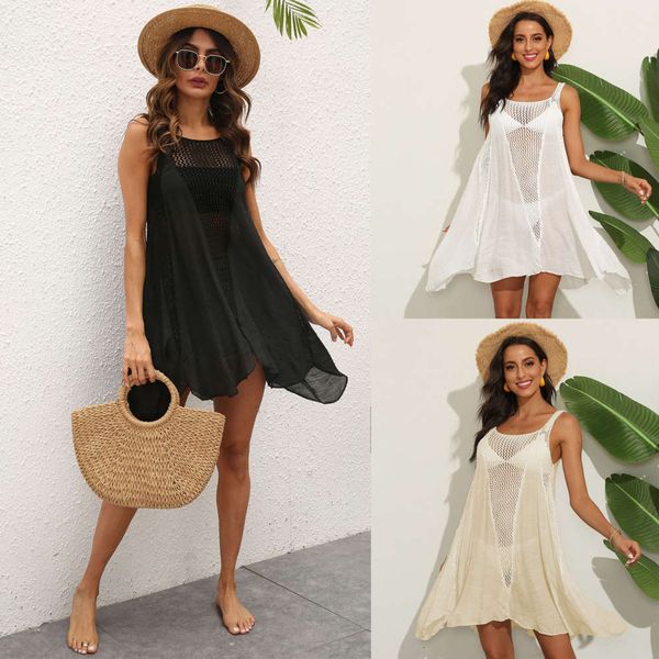 women's dress hand hook stitching irregular swing vest beach skirt dress blouse a906, Black;gray
women's dress hand hook stitching irregular swing vest beach skirt dress blouse a906, Black;gray