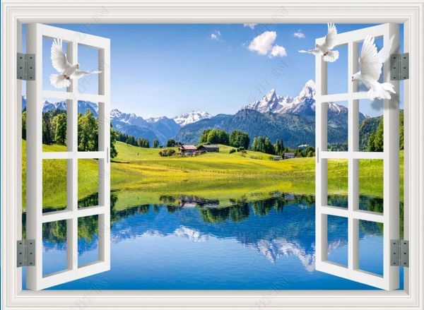 custom po mural 3d wallpaper grassland scenery outside the window home decor in living room for walls 3 d wallpapers
custom po mural 3d wallpaper grassland scenery outside the window home decor in living room for walls 3 d wallpapers