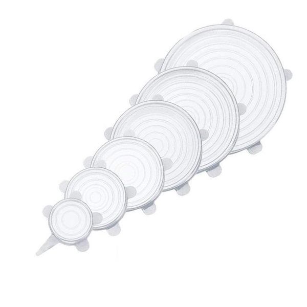 6/12pcs silicone fresh cover stretch lids kitchen reusable seal lid bowl wrap accessories storage & organization
6/12pcs silicone fresh cover stretch lids kitchen reusable seal lid bowl wrap accessories storage & organization