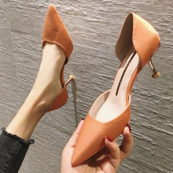 dress shoes 2021 women pumps ladies high heels stiletto point red yellow chaussure femme, Black
dress shoes 2021 women pumps ladies high heels stiletto point red yellow chaussure femme, Black