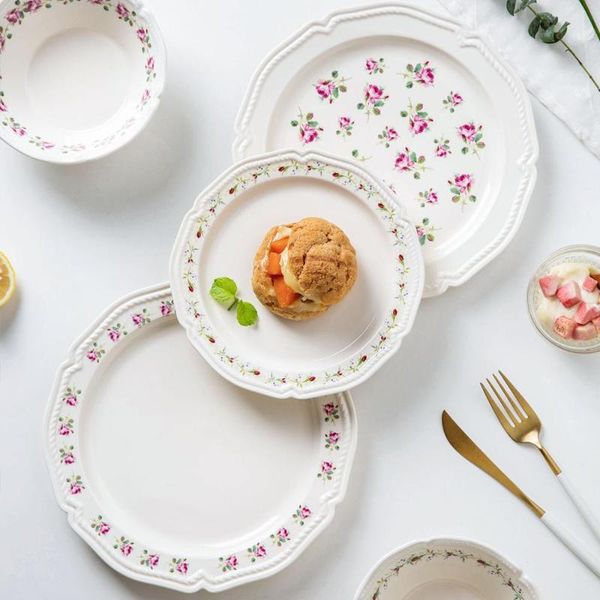 dishes & plates 8/10inch french flower ceramic serving plate noodle pasta steak kitchen dinnerware dessert bread dish
dishes & plates 8/10inch french flower ceramic serving plate noodle pasta steak kitchen dinnerware dessert bread dish