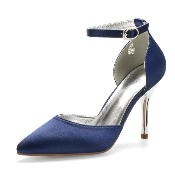 dress shoes marhermoso fashion women's wedding crystal buckle pointed style female high heels banquet, Black
dress shoes marhermoso fashion women's wedding crystal buckle pointed style female high heels banquet, Black