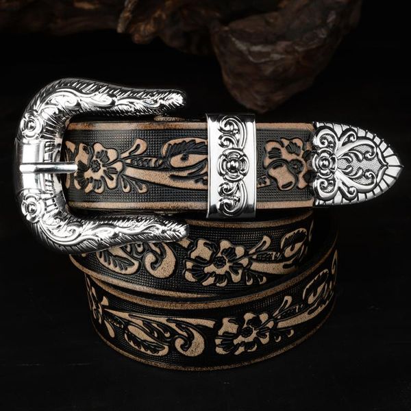 belts for men print belt cow genuine leather embossing male punk jeans vintage pin buckle strap men's, Black;brown
belts for men print belt cow genuine leather embossing male punk jeans vintage pin buckle strap men's, Black;brown