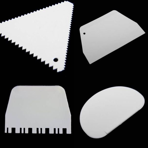 4pcs plastic baking pastry tools butter knife dough cutter cake spatula scraper kitchen gadgets cream smooth &
4pcs plastic baking pastry tools butter knife dough cutter cake spatula scraper kitchen gadgets cream smooth &