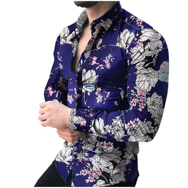 men's casual shirts men brand long sleeve shirt floral male turn-down collar blouse autumn clothes camisa masculina, White;black
men's casual shirts men brand long sleeve shirt floral male turn-down collar blouse autumn clothes camisa masculina, White;black