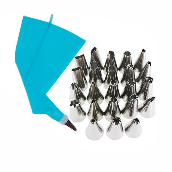 baking & pastry tools 26pcs ice cream with nozzle converter reusable stainless steel decorating tool set piping bag cake kitchen easy clean
baking & pastry tools 26pcs ice cream with nozzle converter reusable stainless steel decorating tool set piping bag cake kitchen easy clean