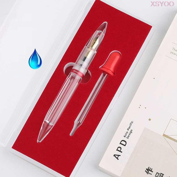moonman m2 transparent fountain pen ef/f nib large-capacity drop-in penna stilografica stationery office school supplies pens
moonman m2 transparent fountain pen ef/f nib large-capacity drop-in penna stilografica stationery office school supplies pens