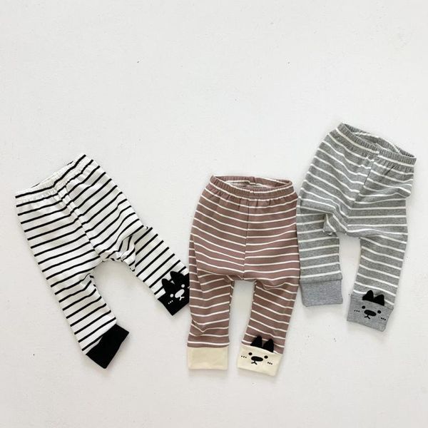 spring new kids striped leggings children basic trousers casual cotton boys girls cartoon long pants baby pp pants 210413, Blue
spring new kids striped leggings children basic trousers casual cotton boys girls cartoon long pants baby pp pants 210413, Blue