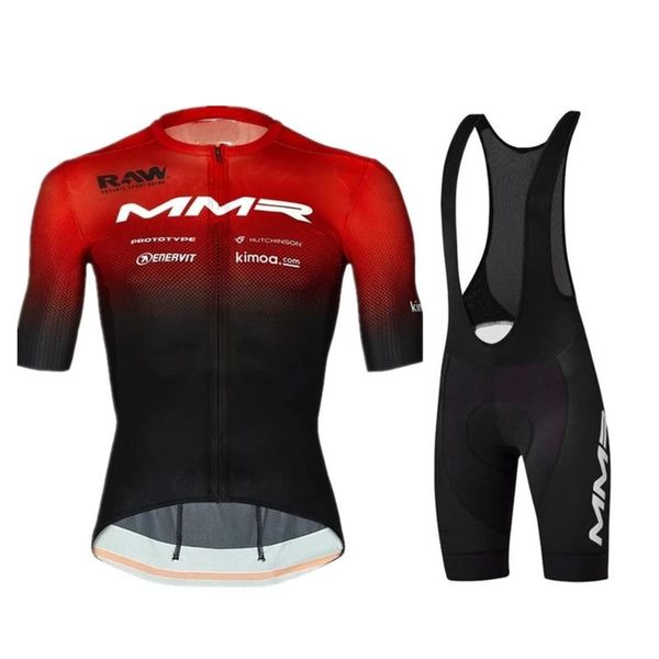 racing sets laser cut 2021 mmr factory team short sleeve cycling jersey summer wear ropa ciclismo+bib shorts with power band, Black;blue
racing sets laser cut 2021 mmr factory team short sleeve cycling jersey summer wear ropa ciclismo+bib shorts with power band, Black;blue