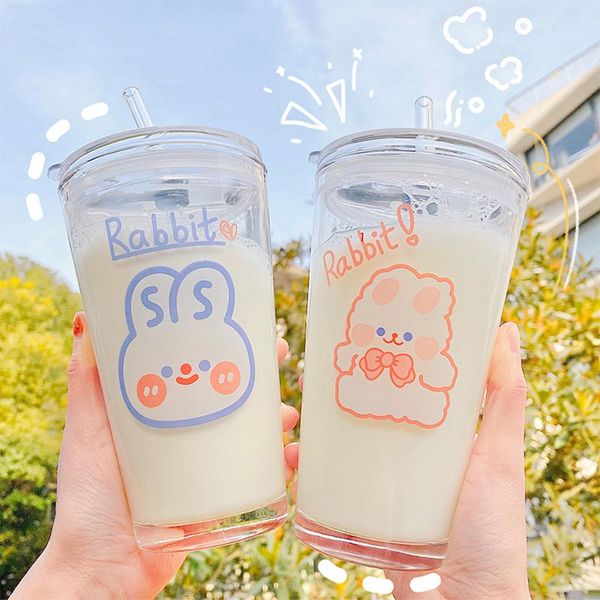 wine glasses transparent glass large-capacity girl drinking straw water cup household milk cold drink thickened bottle
wine glasses transparent glass large-capacity girl drinking straw water cup household milk cold drink thickened bottle