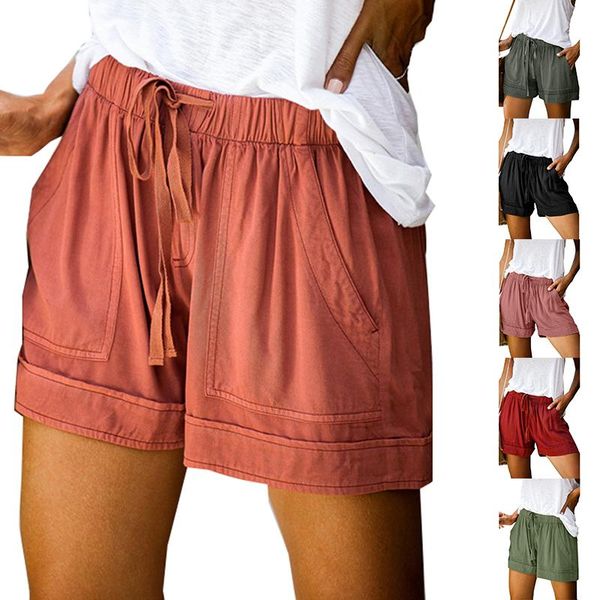 women's shorts woman streetwear short pants summer casual polyester plus size mid waist fashion, White;black
women's shorts woman streetwear short pants summer casual polyester plus size mid waist fashion, White;black