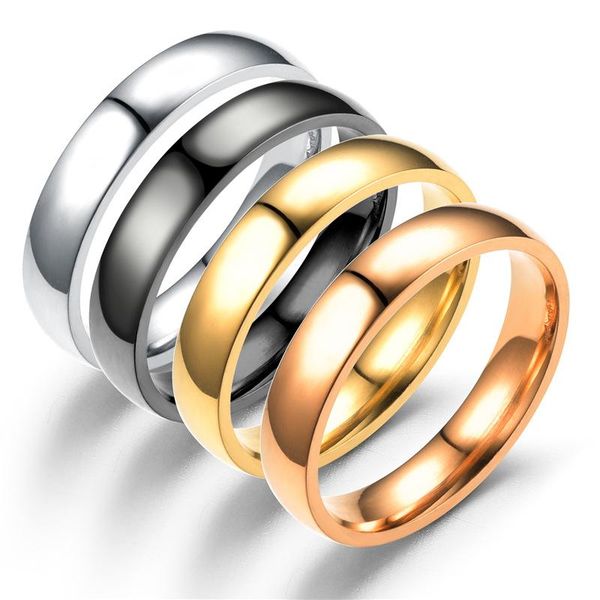 four color available never fade original solid stainless steel ring 18k black/white/rose gold wedding jewelry gift cluster rings, Golden;silver
four color available never fade original solid stainless steel ring 18k black/white/rose gold wedding jewelry gift cluster rings, Golden;silver