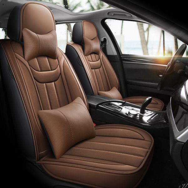 car accessory seat cover for sedan suv durable leather universal five seats set cushion including front and rear covers full covered gray de
car accessory seat cover for sedan suv durable leather universal five seats set cushion including front and rear covers full covered gray de