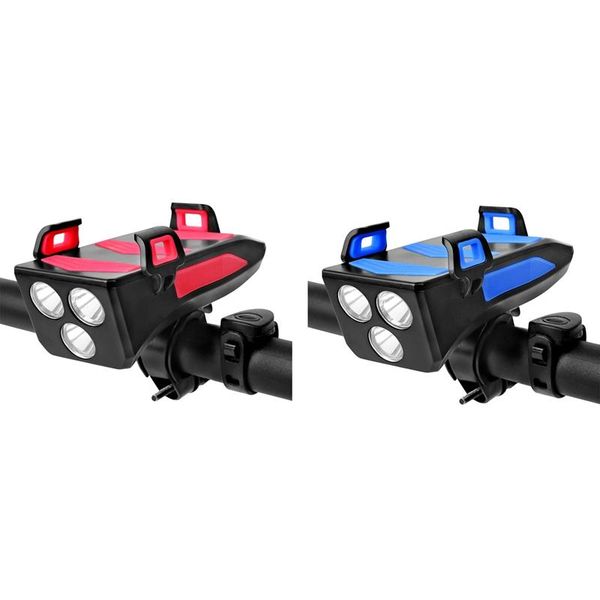 in 1 led bicycle light 4000mah usb rechargeable waterproof front headlight with phone holder 5 modes speaker car & truck racks
in 1 led bicycle light 4000mah usb rechargeable waterproof front headlight with phone holder 5 modes speaker car & truck racks