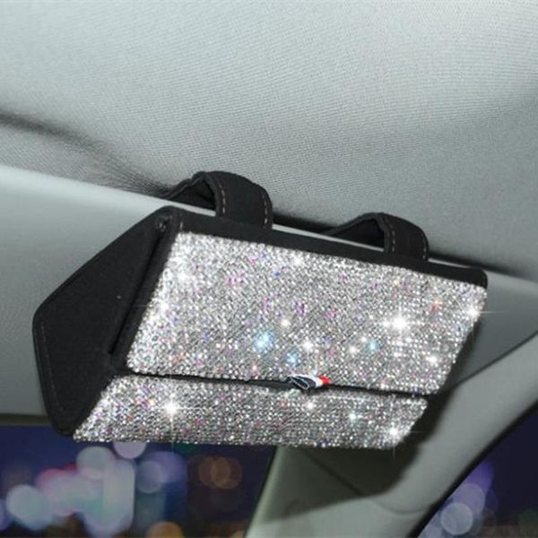 other interior accessories fashion diamond car glasses case multi-function auto sun visor clip storage box women
other interior accessories fashion diamond car glasses case multi-function auto sun visor clip storage box women