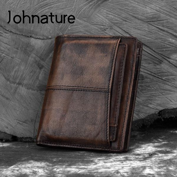 wallets johnature 2021 genuine leather cow vintage solid zipper men standard short casual purse card holder, Red;black
wallets johnature 2021 genuine leather cow vintage solid zipper men standard short casual purse card holder, Red;black