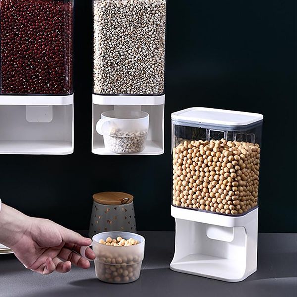 cereal dispenser wall mounted dry container kitchen sealed storage box large capacity cereals grains organizer case holder bottles & ja jars
cereal dispenser wall mounted dry container kitchen sealed storage box large capacity cereals grains organizer case holder bottles & ja jars
