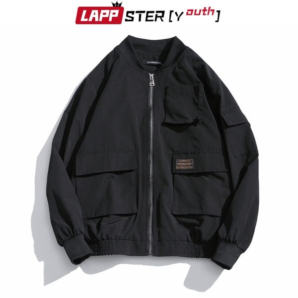 lappster streetwear bomber jacket windbreaker mens hip hop s coats vintage fashions fall baseball plus size 210420, Black;brown
lappster streetwear bomber jacket windbreaker mens hip hop s coats vintage fashions fall baseball plus size 210420, Black;brown