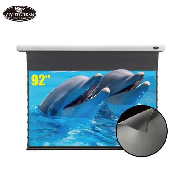 vividstorm 92 inch electric drop down alr long throw projector screen ambient light rejecting for normal projection
vividstorm 92 inch electric drop down alr long throw projector screen ambient light rejecting for normal projection