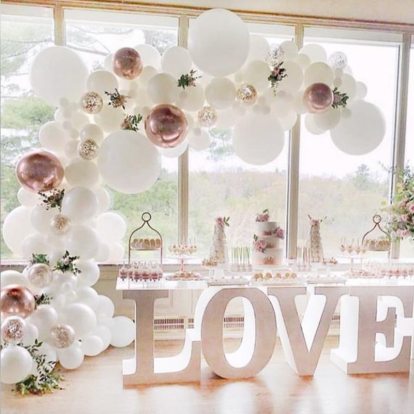 party decoration birthday balloons arch set white rose gold and confetti balloon garland baby baptism shower wedding
party decoration birthday balloons arch set white rose gold and confetti balloon garland baby baptism shower wedding