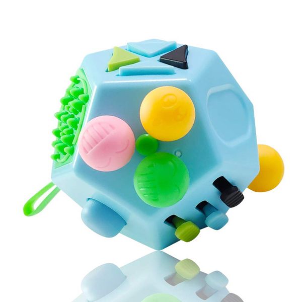 12-Sided Anti Stress Cube Decompression Relieve Dice Anti-anxiety Relieve Anxiety Relief Depression children adults fun Toy
12-Sided Anti Stress Cube Decompression Relieve Dice Anti-anxiety Relieve Anxiety Relief Depression children adults fun Toy