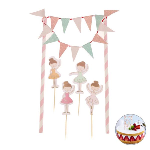 other festive & party supplies birthday cake bunting flag er ballerina toothpicks wrap decorations kits ballet dancer baby girl shower f
other festive & party supplies birthday cake bunting flag er ballerina toothpicks wrap decorations kits ballet dancer baby girl shower f