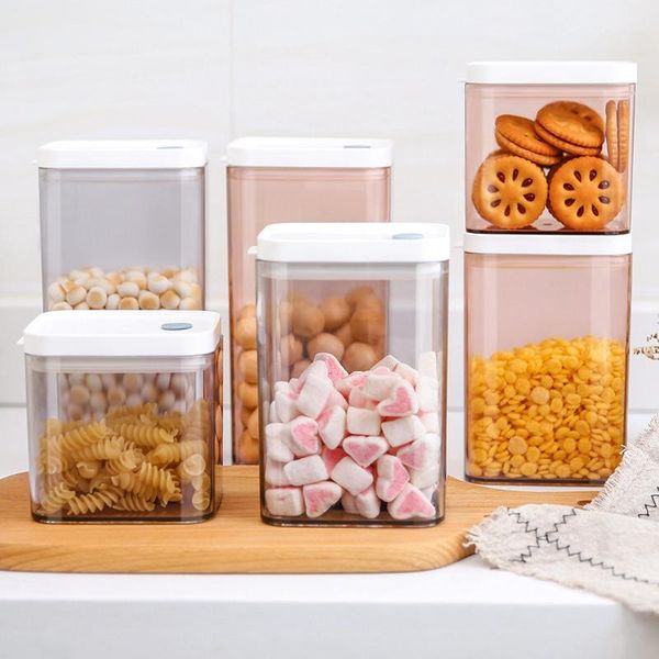 plastic storage container jar set transparent moisture proof organizer box kitchen sealed containers for cereals bottles & jars
plastic storage container jar set transparent moisture proof organizer box kitchen sealed containers for cereals bottles & jars