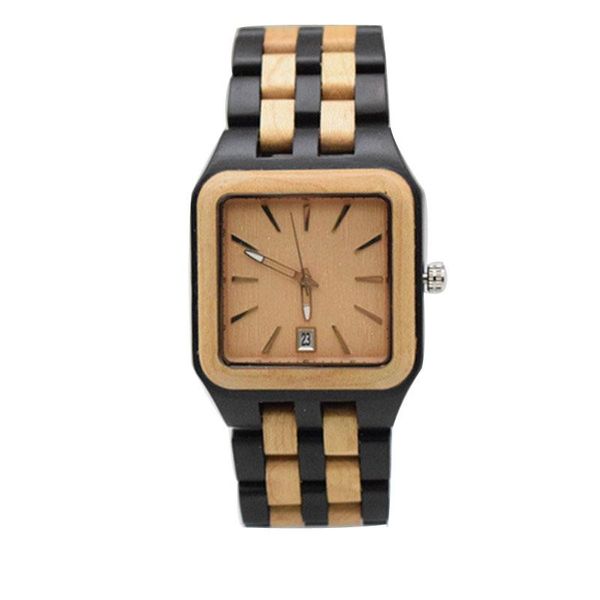 wristwatches retro rectangle dial light clock wood quartz watches auto calendar date men's watch unique man full natural wooden strap, Slivery;brown
wristwatches retro rectangle dial light clock wood quartz watches auto calendar date men's watch unique man full natural wooden strap, Slivery;brown
