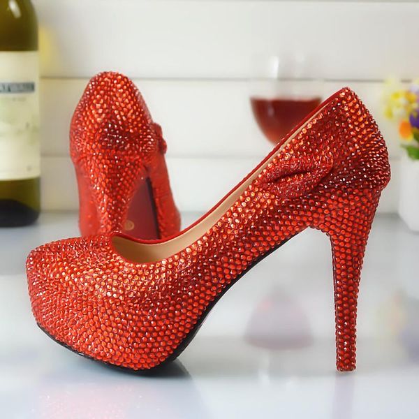 red mouth decor custom handmade bling sparkle round head fashion big size 34-45 wedding bride high heel shoes dress, Black
red mouth decor custom handmade bling sparkle round head fashion big size 34-45 wedding bride high heel shoes dress, Black