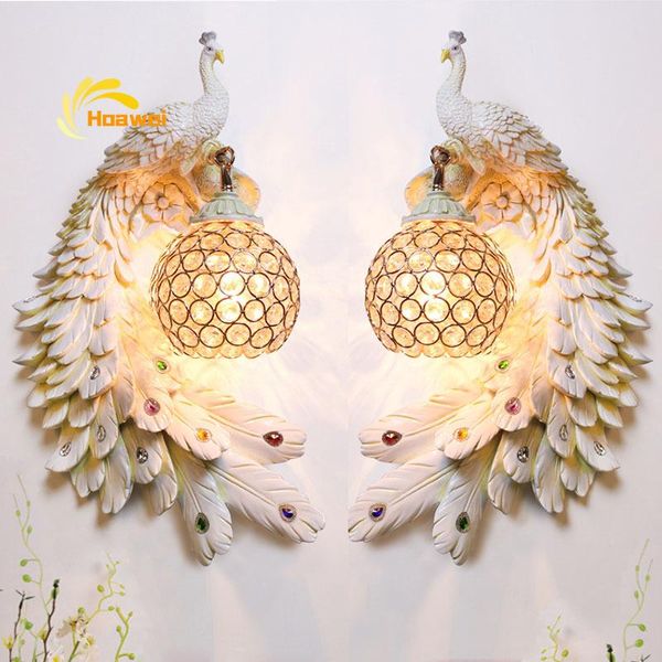 wall lamps luxury vanity light lamp colorful peacock crystal bedroom bedside resin sconce industrial decor
wall lamps luxury vanity light lamp colorful peacock crystal bedroom bedside resin sconce industrial decor