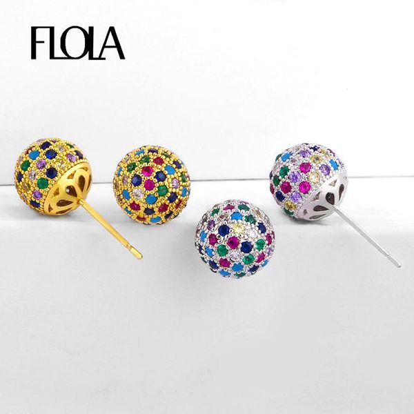 rainbow zircon stud earrings for women crystal ball cz cubic zirconia multi color gold jewelry pendientes erss01, Golden;silver
rainbow zircon stud earrings for women crystal ball cz cubic zirconia multi color gold jewelry pendientes erss01, Golden;silver