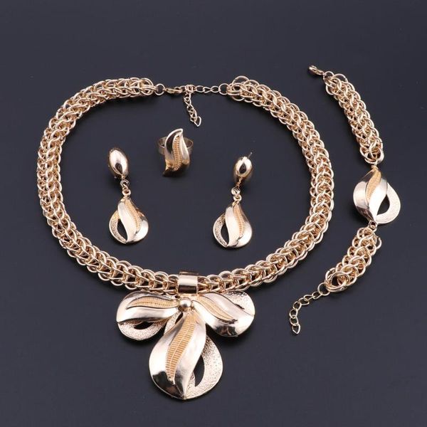 earrings & necklace oeoeos fashion jewelry set african nigeria dubai gold-color bead wedding beads sets, Silver
earrings & necklace oeoeos fashion jewelry set african nigeria dubai gold-color bead wedding beads sets, Silver