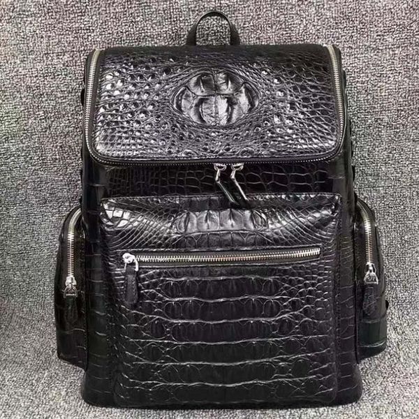 backpack wanexing thailand crocodile leather male leisure men fashion trend bone skin travel bag
backpack wanexing thailand crocodile leather male leisure men fashion trend bone skin travel bag