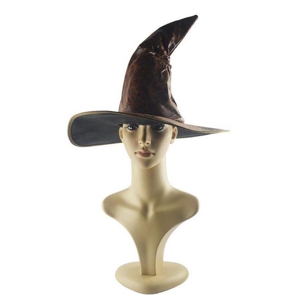 party hats witch hat leather wizard halloween masquerade carnival stage performance cap cosplay costume props
party hats witch hat leather wizard halloween masquerade carnival stage performance cap cosplay costume props