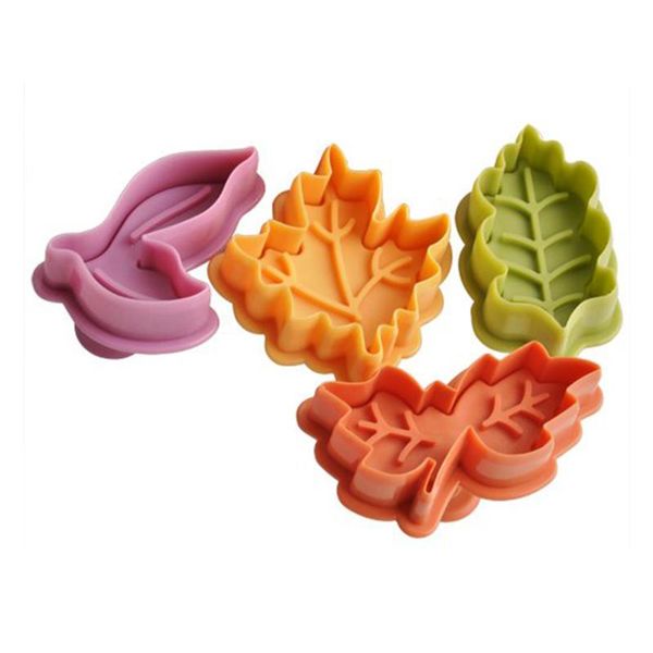 cake tools 1set(4pcs) multi usage leaves plunger reusable pie crust cutter plastic press leaf embosser for cookie fondant colorful
cake tools 1set(4pcs) multi usage leaves plunger reusable pie crust cutter plastic press leaf embosser for cookie fondant colorful