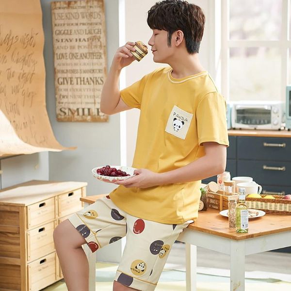 men's sleepwear summer thin plus size pijama men pajama lovely cartoon bear print male pajamas fashion patchwork sets home wear, Black;brown
men's sleepwear summer thin plus size pijama men pajama lovely cartoon bear print male pajamas fashion patchwork sets home wear, Black;brown