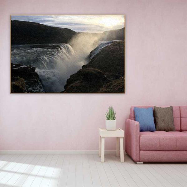 painting by numbers steep cliff waterfall scenery pictures on canvas hand painted home decoration unique gift paintings
painting by numbers steep cliff waterfall scenery pictures on canvas hand painted home decoration unique gift paintings