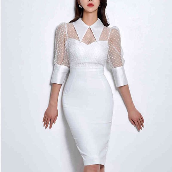 dresses stitching slim elegant office lady summer white pencil wear work vestidos business party women bodycon es, Black;gray
dresses stitching slim elegant office lady summer white pencil wear work vestidos business party women bodycon es, Black;gray