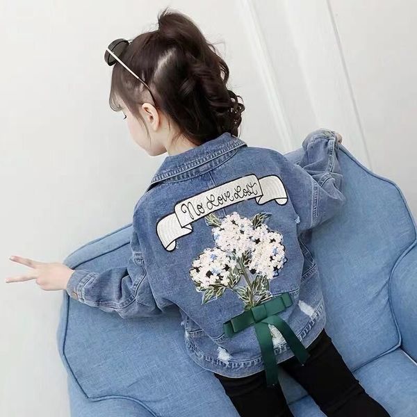 baby grils denim jackets girls flower embroidery coats spring autumn childrens fashion outwear ripped jeans jackets, Blue;gray
baby grils denim jackets girls flower embroidery coats spring autumn childrens fashion outwear ripped jeans jackets, Blue;gray