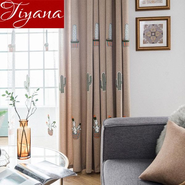 cartoon cute cactus embroidered voile curtains for window bedroom blackout curtain rustic drape kitchen sheer fabric x606#30 & drapes 
cartoon cute cactus embroidered voile curtains for window bedroom blackout curtain rustic drape kitchen sheer fabric x606#30 & drapes