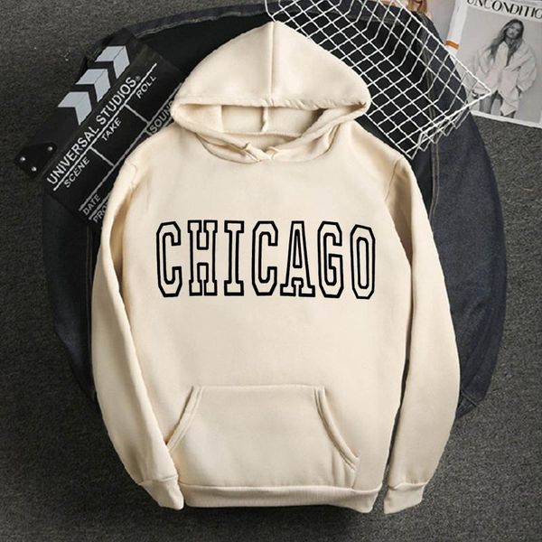 women's hoodies & sweatshirts women chicago printed autumn winter hooded long sleeve streetwear female korean casual pullover clothes, Black
women's hoodies & sweatshirts women chicago printed autumn winter hooded long sleeve streetwear female korean casual pullover clothes, Black