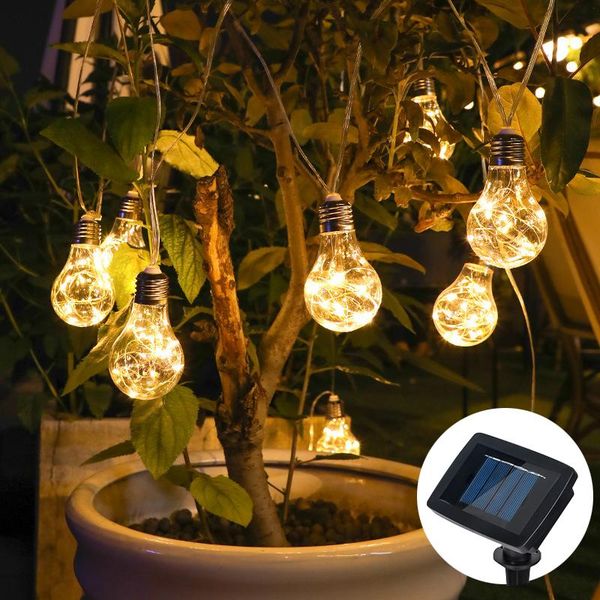 strings led solar light string garden lights outdoor fairy bulb street party wedding decoration festoon for home patio
strings led solar light string garden lights outdoor fairy bulb street party wedding decoration festoon for home patio