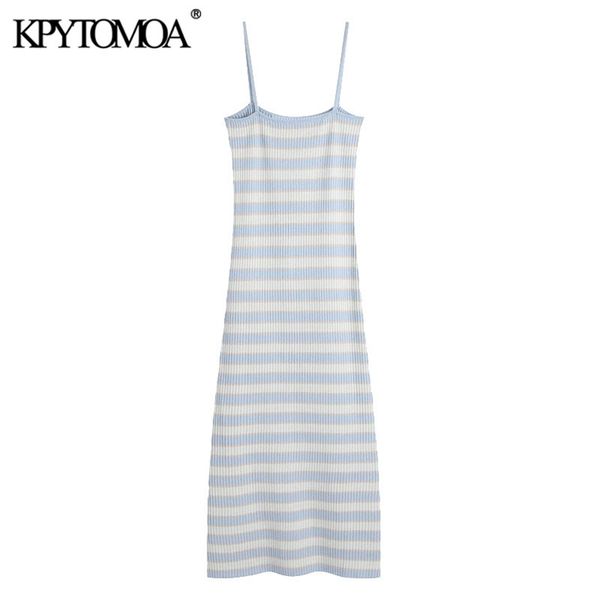 women chic fashion striped ribbed knit midi dress sleeveless thin straps female dresses vestidos mujer 210420, Black;gray
women chic fashion striped ribbed knit midi dress sleeveless thin straps female dresses vestidos mujer 210420, Black;gray