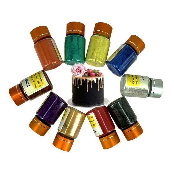 other arts and crafts cake fondant baking edible food color gold powder art grade decoration pigment 10g per bottle 8 colors available
other arts and crafts cake fondant baking edible food color gold powder art grade decoration pigment 10g per bottle 8 colors available