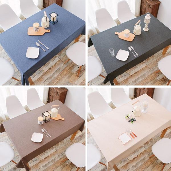 table cloth modern solid color linen tablecloth rectangle kitchen waterproof and oil-proof thickened coffee
table cloth modern solid color linen tablecloth rectangle kitchen waterproof and oil-proof thickened coffee