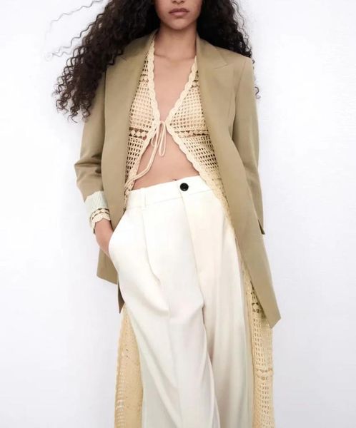 women's suits & blazers women solid color linen blazer jacket female notched collar open front pocket print cuff chic lady loose casual, White;black
women's suits & blazers women solid color linen blazer jacket female notched collar open front pocket print cuff chic lady loose casual, White;black